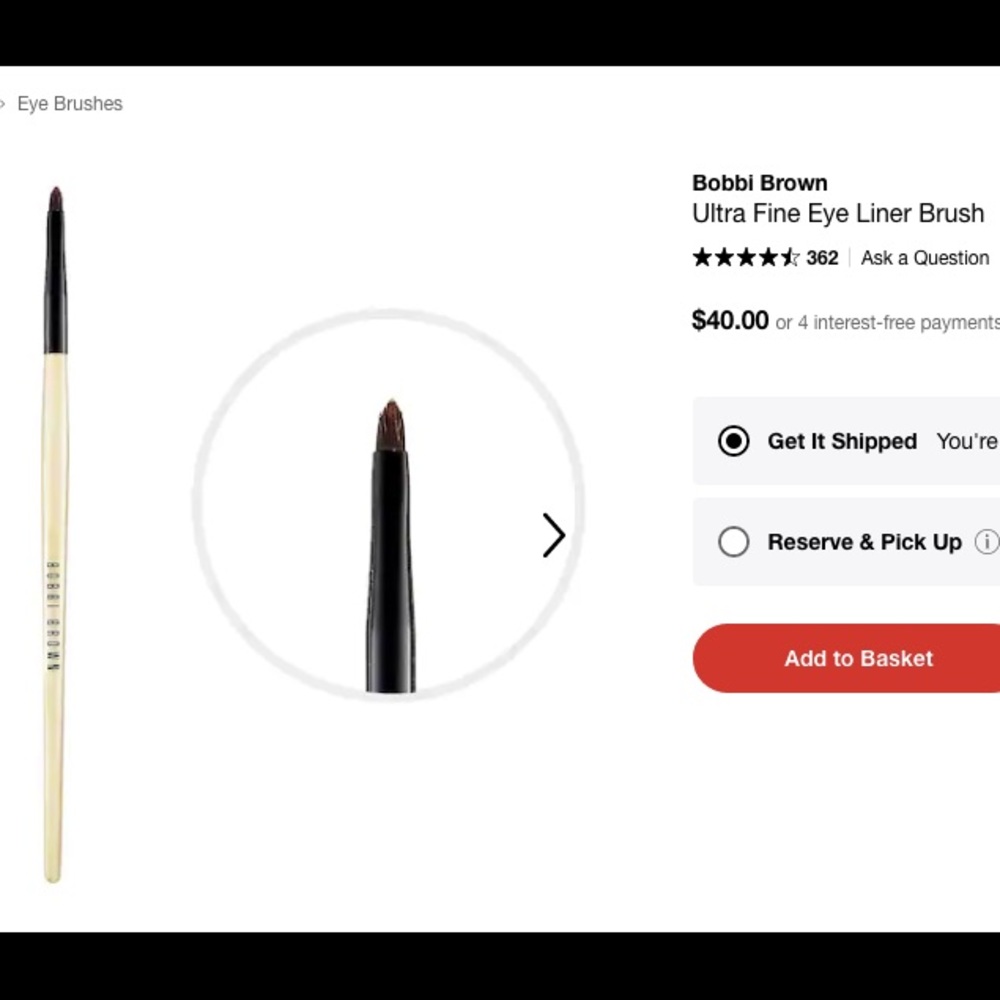 Bobbi Brown Eyeliner Brush